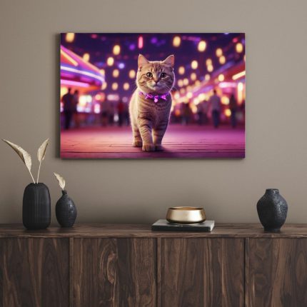 تابلو گربه کوچولو little cat