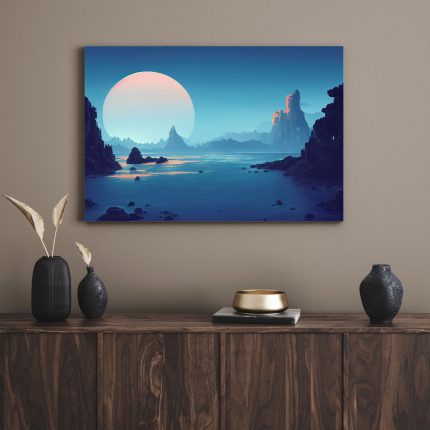 تابلو ماه the moon