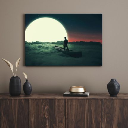 تابلو سیاره نورانی Luminous planet