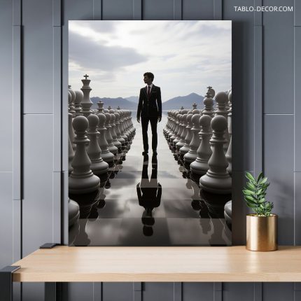 تابلو دکوراتیو شطرنج chess