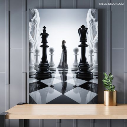تابلو دکوراتیو شطرنج chess