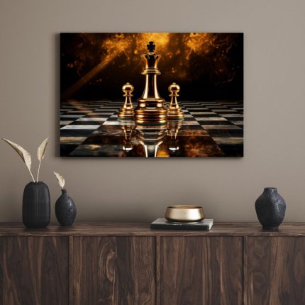 تابلو دکوراتیو شطرنج chess