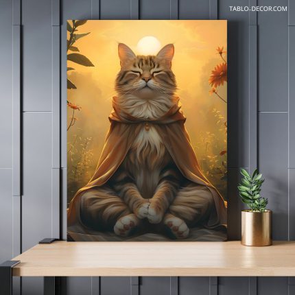 تابلو گربه زیبا beautiful cat