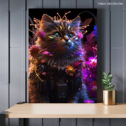 تابلو گربه the cat