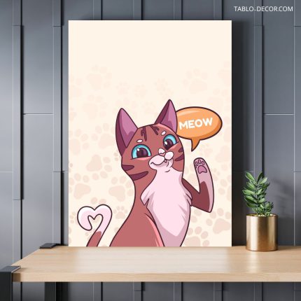 تابلو گربه the cat