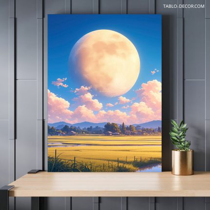 تابلو ماه عظیم huge moon