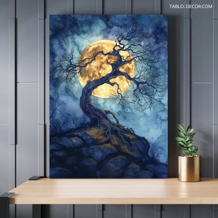 تابلو ماه زیبا beautiful moon