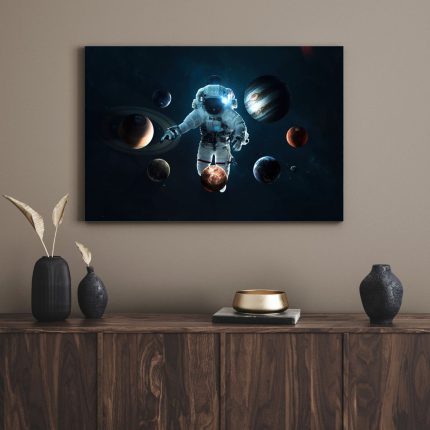 تابلو فضانورد the astronaut