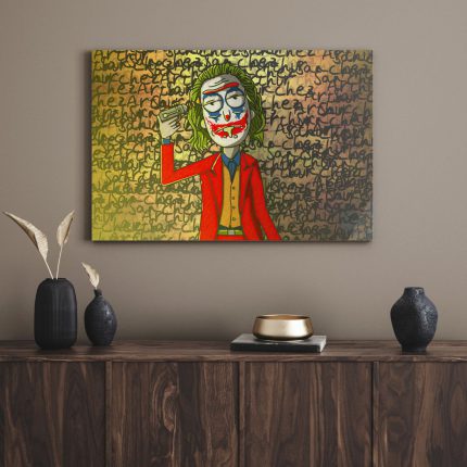 تابلو جوکر 38 the joker