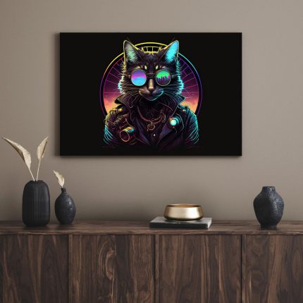 تابلو گربه the cat