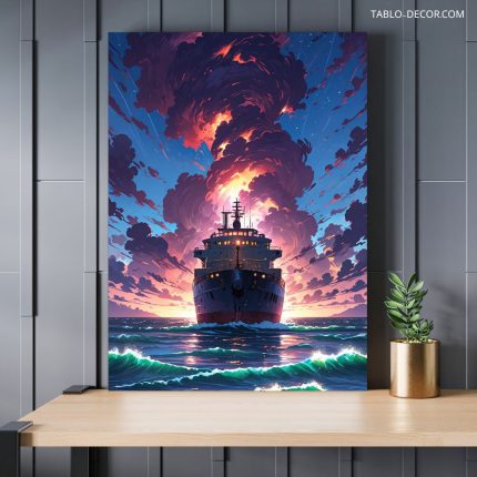 تابلو کشتی عظیم huge ship