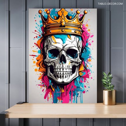 تابلو اسکلت خوشحال Happy skeleton