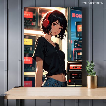 تابلو دختر بامزه cute girl