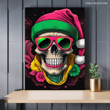 تابلو اسکلت خوشحال Happy skeleton