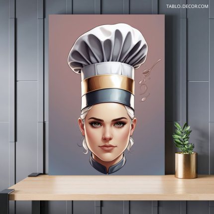 تابلو خانم سرآشپز Mrs. Chef