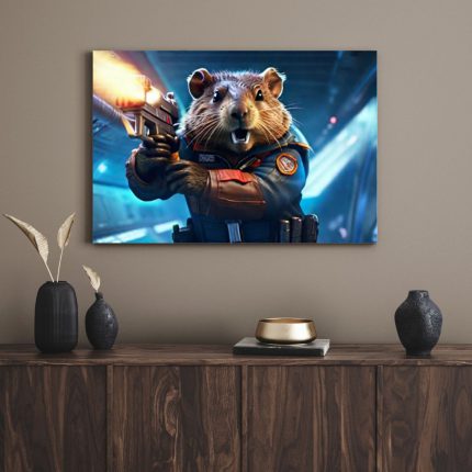 تابلو سنجاب پلیس Squirrel Police