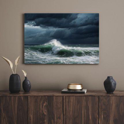 تابلو دریای خروشان Roaring sea