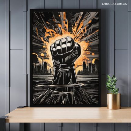 تابلو نماد قدرت A symbol of power