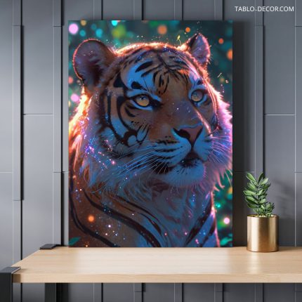 تابلو ببر the tiger