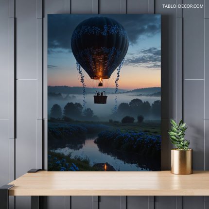 تابلو بالن در آسمان Balloons in the sky