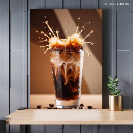تابلو نوشابه گاز دار carbonated soft drink