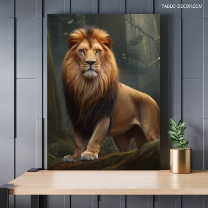 تابلو شیر lion