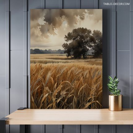 تابلو گندم زار wheat field