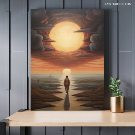 تابلو غروب آفتاب sunset