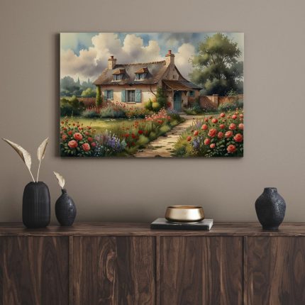 تابلو خانه زیبا beautiful house