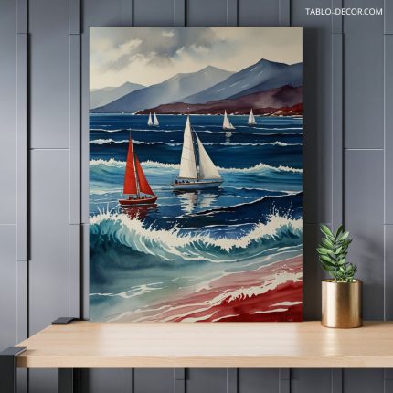 تابلو قایق ها Boats