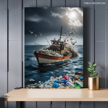 تابلو دریای کثیف dirty sea