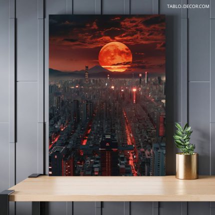 تابلو ماه زیبا beautiful moon