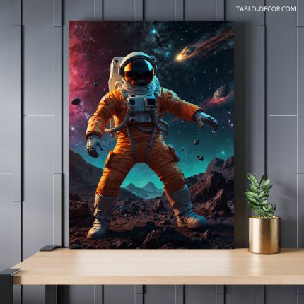 تابلو فضانورد حرفه ای Professional astronaut