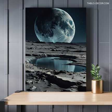 تابلو ماه زیبا beautiful moon