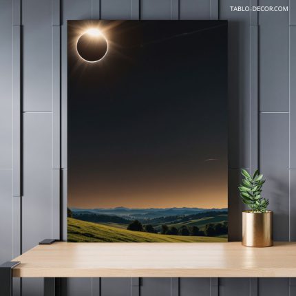 تابلو ماه نورانی bright moon