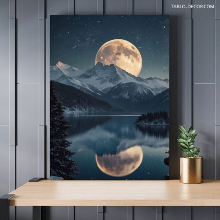 تابلو ماه زیبا beautiful moon