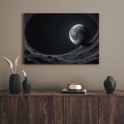تابلو ماه زیبا beautiful moon