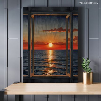 تابلو غروب آفتاب sunset
