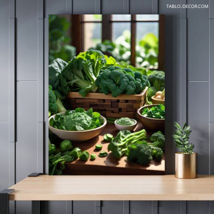 تابلو سبزیجات Vegetables