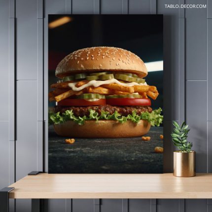 تابلو برگر burger