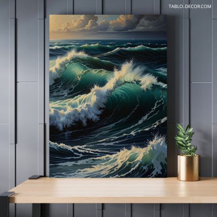 تابلو دریای خروشان Roaring sea