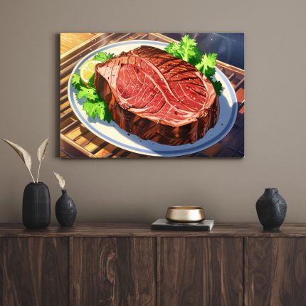 تابلو استیک steak