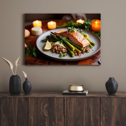 تابلو ماهی لذیذ Delicious fish