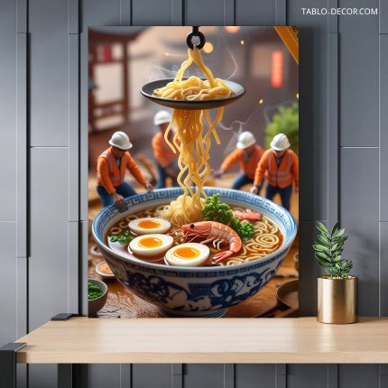 تابلو نودل خوشمزه Delicious noodles