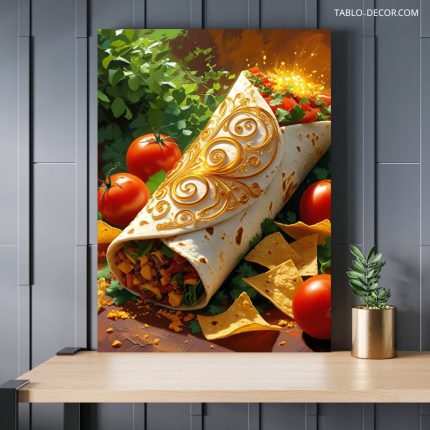 تابلو غذای خوشمزه Delicious food