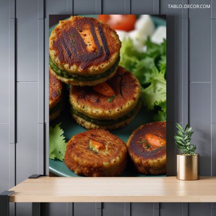 تابلو غذای لذیذ Delicious food