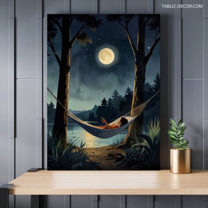 تابلو شب آرامش بخش Relaxing night