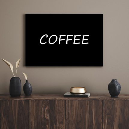 تابلو دکوراتیو کافی coffee