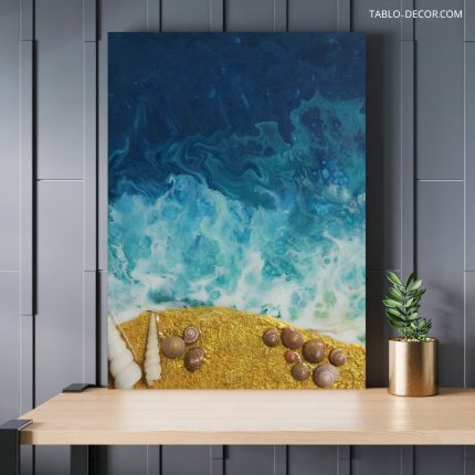 تابلو ساحل و دریا Beach and sea