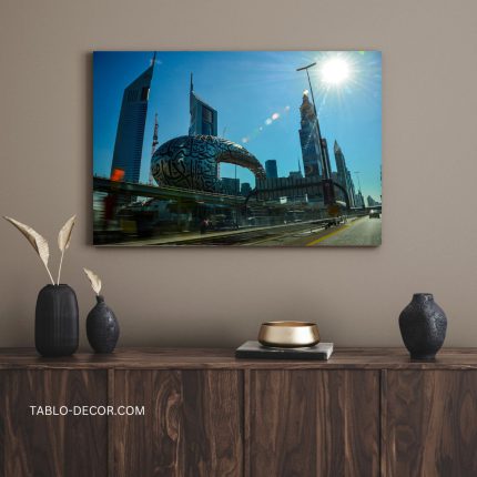 تابلو موزه آینده زیبا Museum of the beautiful future